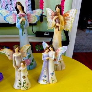 Set of 4 Butterfly Angels. WEEKEND SALE